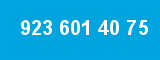 923 601 40 75 923 601 40 75